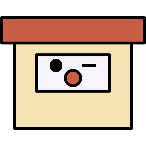 skrzynka Generic Outline Color ikona