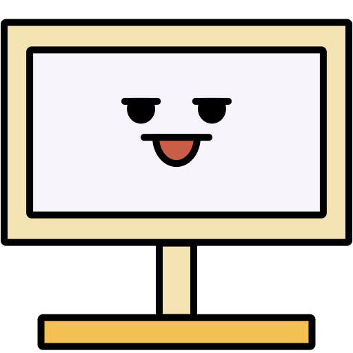 schermo del computer Generic Outline Color icona