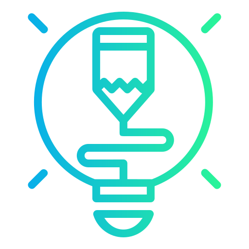 processo criativo Generic Gradient Ícone