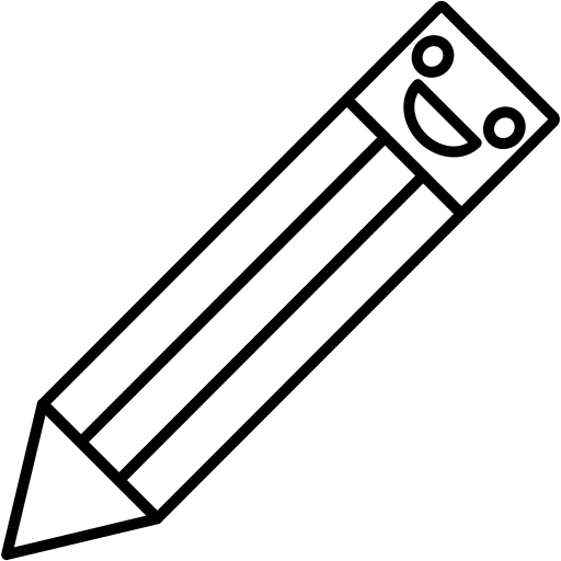 lápis Generic Thin Outline Ícone