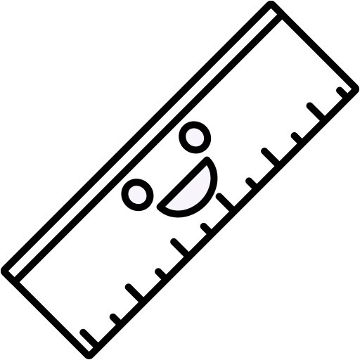 ルーラー Generic Thin Outline icon