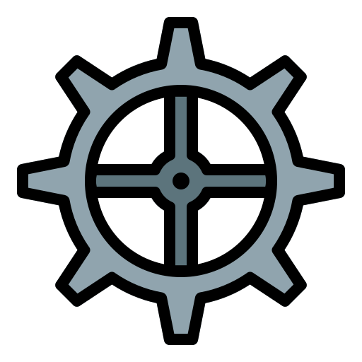 Cogwheel Andinur Lineal color icon