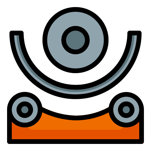 Rolling machine Andinur Lineal color icon