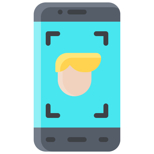 Face recognition Generic Flat icon