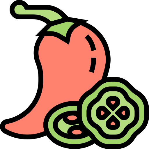 Jalapeno Meticulous Lineal Color icon
