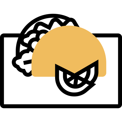 타코 Meticulous Yellow shadow icon