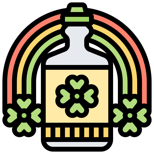whiskey Meticulous Lineal Color icon