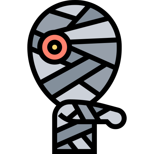 mumia Meticulous Lineal Color ikona