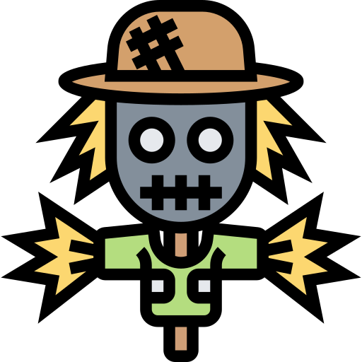 Scarecrow Meticulous Lineal Color icon