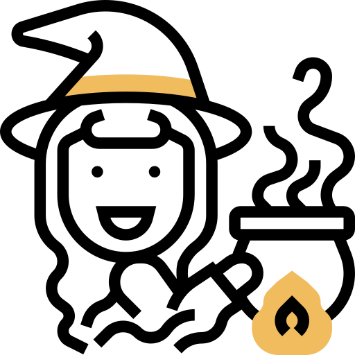 strega Meticulous Yellow shadow icona