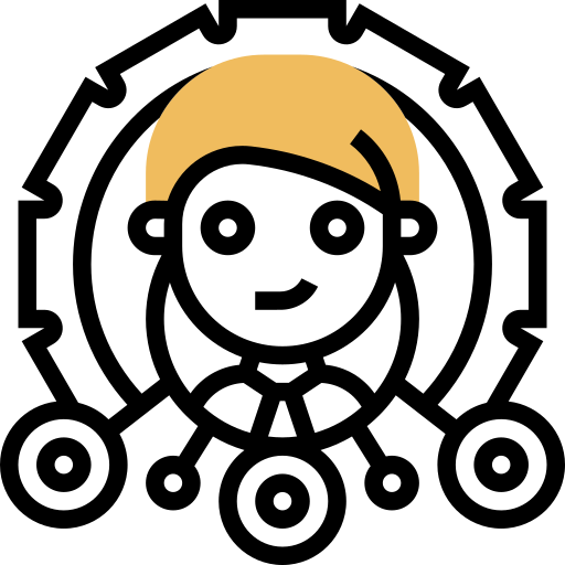 verbindung Meticulous Yellow shadow icon