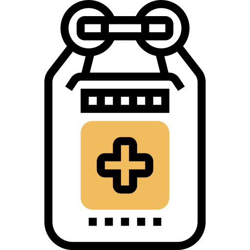 kit de primeros auxilios Meticulous Yellow shadow icono