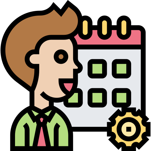 Planner Meticulous Lineal Color icon