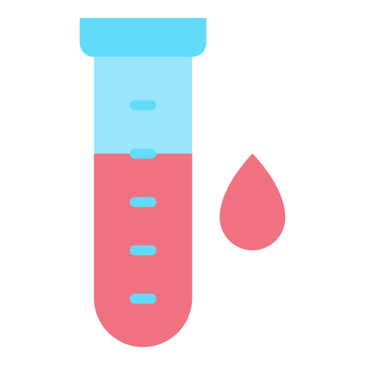 teste de sangue Good Ware Flat Ícone