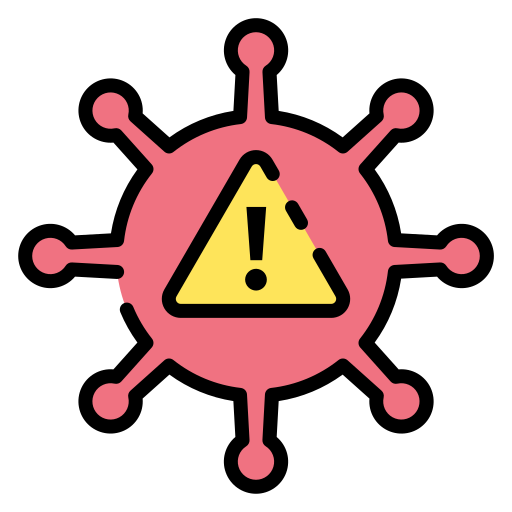 Virus Good Ware Lineal Color icon