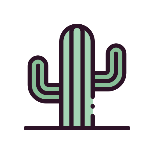 kaktus Good Ware Lineal Color ikona
