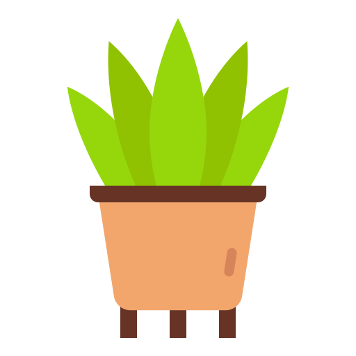 Горшок для растений Good Ware Flat иконка