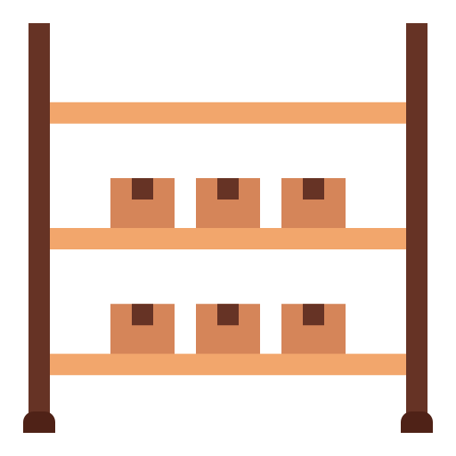 Rack Good Ware Flat icon