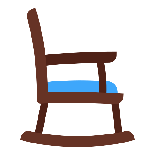 Rocking chair Good Ware Flat icon