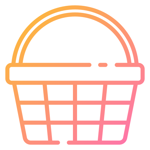 Basket Good Ware Gradient icon