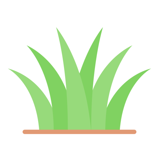 Grass Good Ware Flat icon