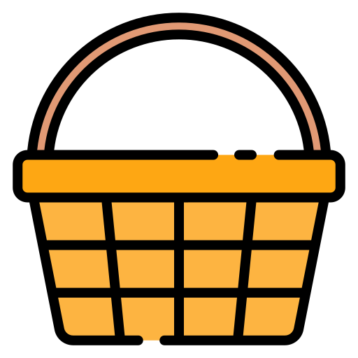 Basket Good Ware Lineal Color icon