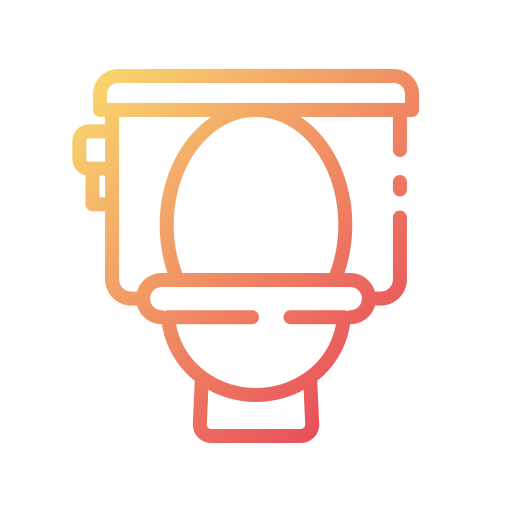 Toilet Good Ware Gradient icon