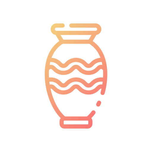 Vase Good Ware Gradient icon