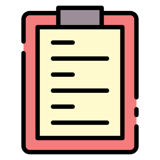 Clipboard Good Ware Lineal Color icon