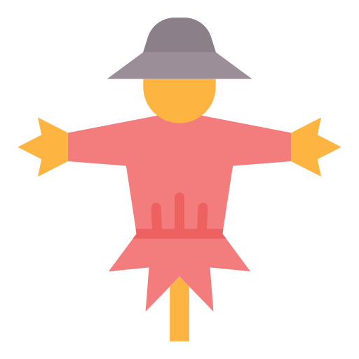 Scarecrow Good Ware Flat icon
