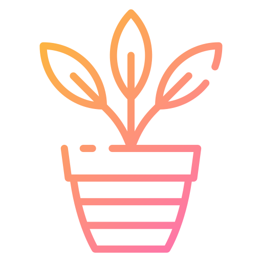 Plant pot Good Ware Gradient icon
