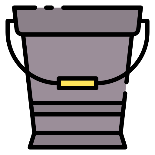 Water bucket Good Ware Lineal Color icon