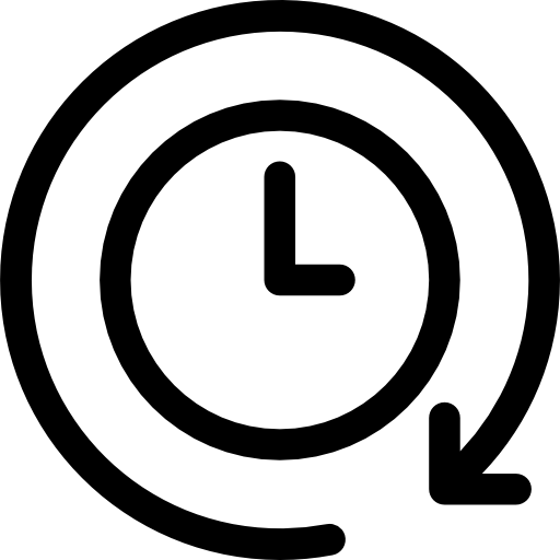 l'horloge Prosymbols Lineal Icône