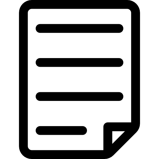 ファイル Prosymbols Lineal icon