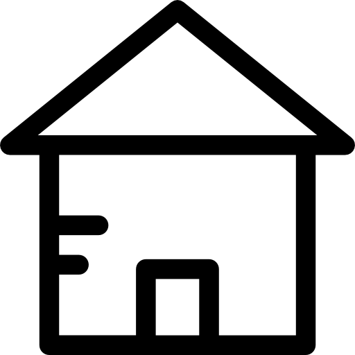Дом Prosymbols Lineal иконка