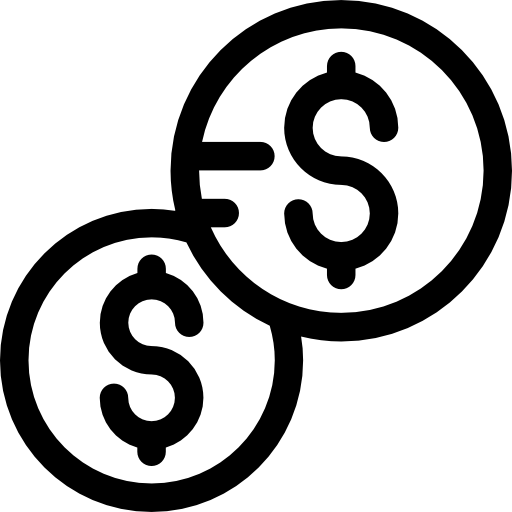 Монеты Prosymbols Lineal иконка