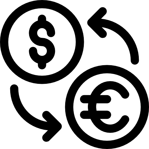 scambio Prosymbols Lineal icona