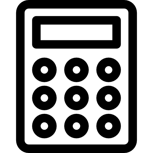 calculatrice Prosymbols Lineal Icône
