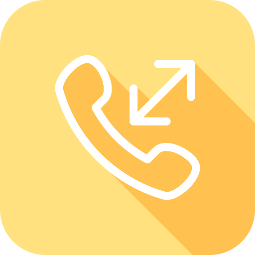 telefoongesprek Generic Square icoon