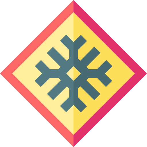 hielo Basic Straight Flat icono