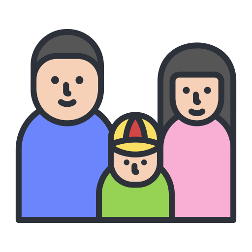 familie Generic Outline Color icon