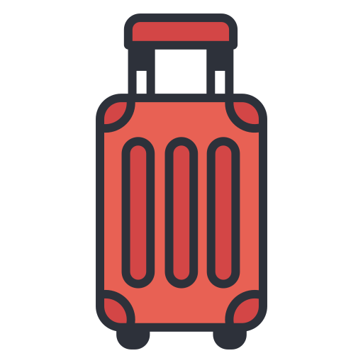 Suitcase Generic Outline Color icon