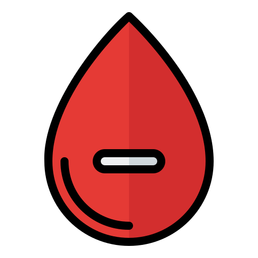 Blood rh negative Generic Outline Color icon