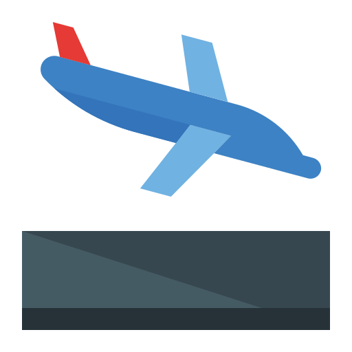 aterrizaje Generic Flat icono