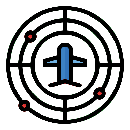radar Generic Outline Color icon