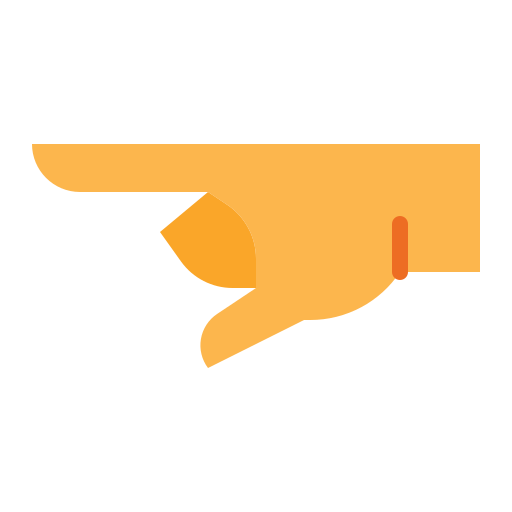 Pointing left Generic Flat icon
