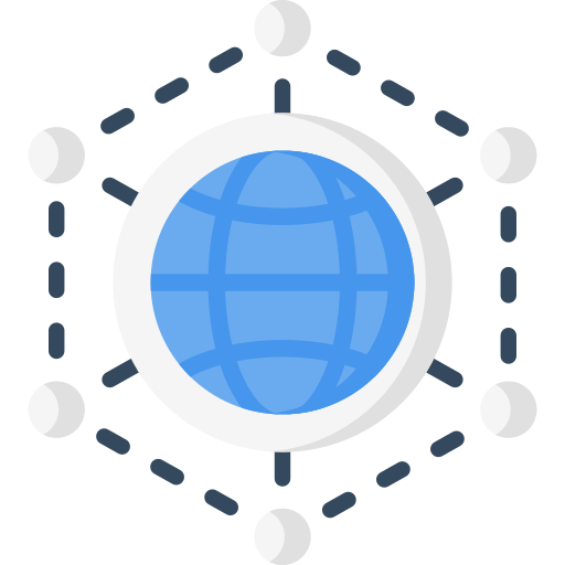 Distribution network Special Flat icon