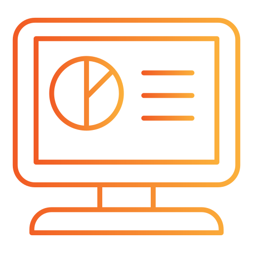 Desktop computer Generic Gradient icon