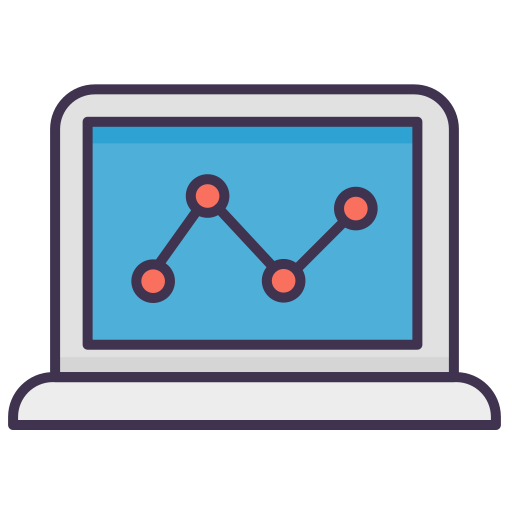 Statistical graphic Generic Outline Color icon