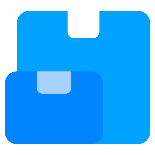 Box Generic Blue icon